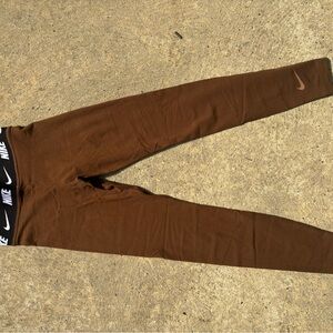 Nike Chocolate Brown Leggings